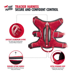 Tuff Pupper rustproof hardware with ballistic nylon for long-lasting strength