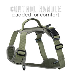 TUG dog harness durable shell stands up to active dogs during outdoor adventures