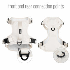 TUG dog harness padded interior adds comfort during extended outdoor walks
