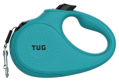 TUG Monochrome 360° leash extended to 16 ft for smooth, tangle-free walking.