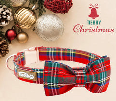 Tunkoo cotton plaid collar closeup shows woven pattern and long-lasting color.