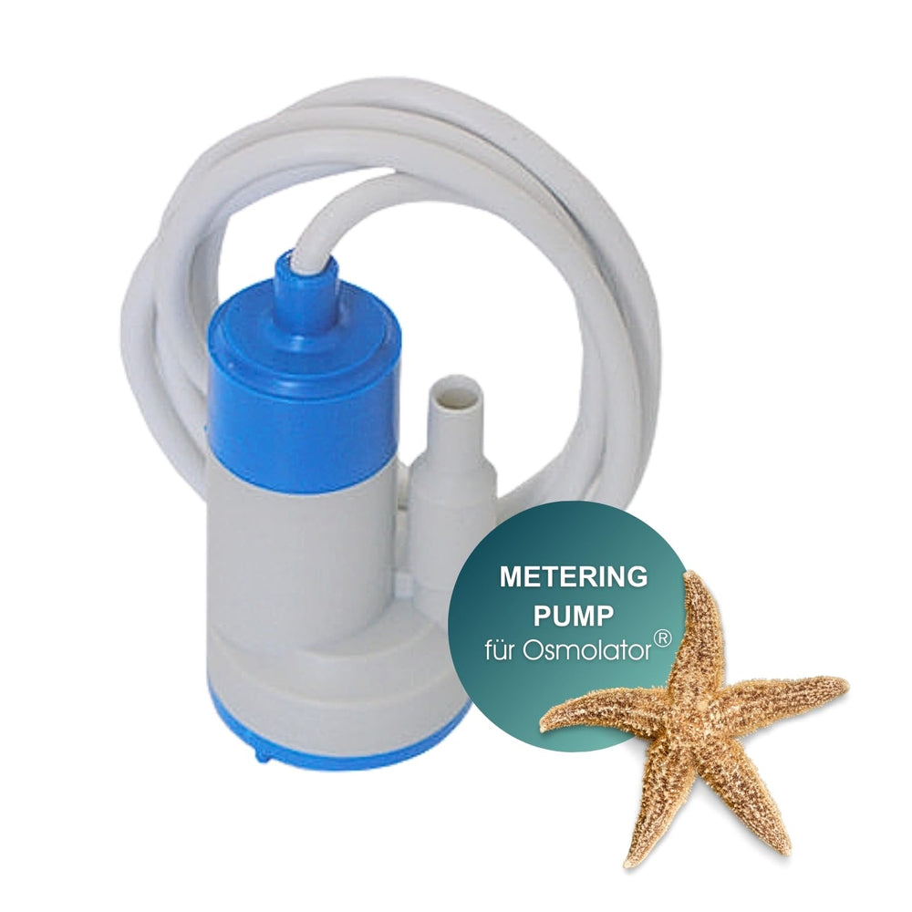 Tunze replacement metering pump osmolator closeup showing compact dosing for reef tanks