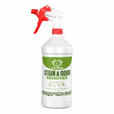 Turf Animal INDOOR bottle-pour demonstrates easy, safe application for carpets.
