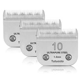 Tutuosto 10# clipper blade close-up for precise trims.