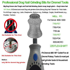 TXZGM 7760-PET diamond bit refill delivers durable, long-lasting nail care.