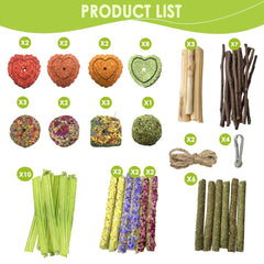 Tyotrbs dental health visual focus: mixed textures to help wear down teeth naturally