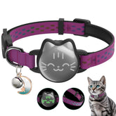 typecase waterproof Airtag cat collar front view shows durable strap for daily adventures