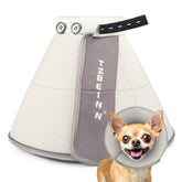 TZBEINN soft small dog cone outer fabric keeps your dog comfortable in all-weather conditions.