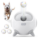 uahpet automatic ball launcher with obstacle detection ensures safe yard play around pets and people.