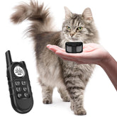 UbaNinva tiniest cat collar worn on a cat neck for gentle everyday training
