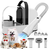 Ubrobo dog grooming vacuum main unit with powerful suction for hair removal
