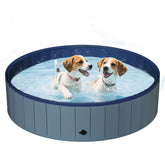 UCCY foldable dog pool fully assembled for quick setup and cooling