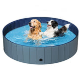 UCCY foldable dog pool XXL front view highlights ample space for large dogs' play