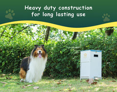 UFelice dog feeder automatic-dispensing enables hands-free feeding convenience.
