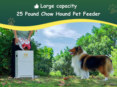 UFelice dog feeder galvanized-steel-construction ensures rust resistance.