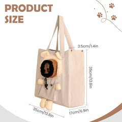 UFRITAN bear-shaped carrier side view for ergonomic carry