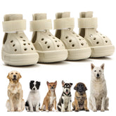 UGRASEA dog boots paw-protection-on-walk provide traction and comfort.