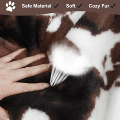 ULIGOTA crate pad inside a dog crate for secure, comfy rest.