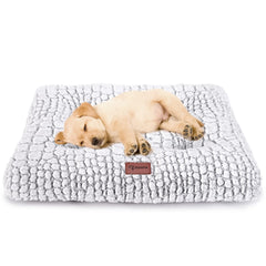 ULIGOTA dog bed crate pad plush-top offers cozy comfort for restful naps.