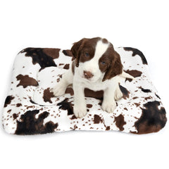 ULIGOTA dog bed material close-up shows soft skin-friendly yarns for cozy comfort.