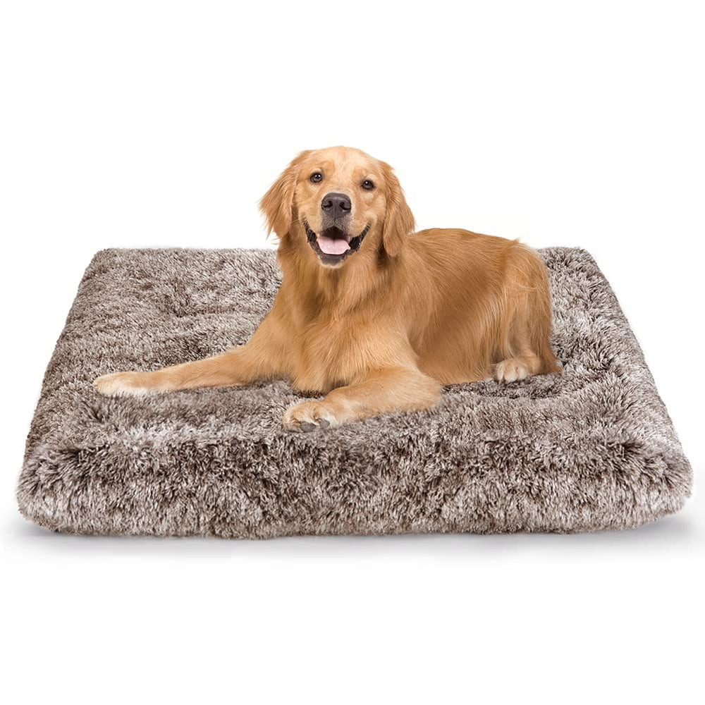 ULIGOTA dog bed with plush top delivers cozy comfort for pets.