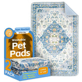 ULIGOTA washable pee pad top layer with soft flannel for gentle training.