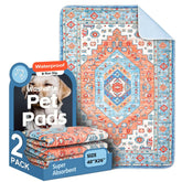 ULIGOTA washable pee pads 2-pack in 40x26 inch size ideal for puppy training