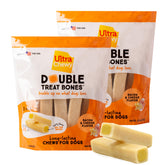 Ultra Chewy Double Treat Bones packaging image, ideal for on-the-go shopping.