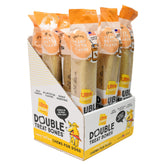 Ultra Chewy Peanut Butter Double Treat Bones packaging highlights USA-made quality for safe daily chews.