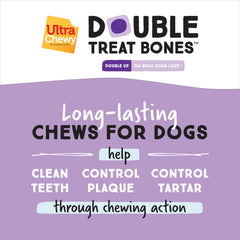 Ultra Chewy peanut-butter-flavor-bone-bite — tasty rewards for dogs.