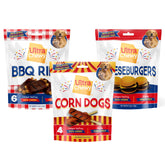 Ultra Chewy Taste of America sampler BBQ ribs image, long-lasting chew.