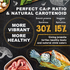 Ultra Fresh ingredient closeup shows sword prawn and vegetables for balanced nutrition
