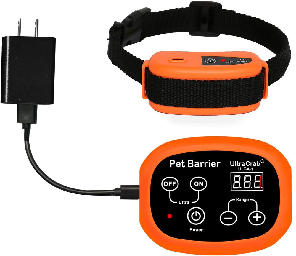 UltraCrab indoor barrier transmitter powers safe indoor boundaries.