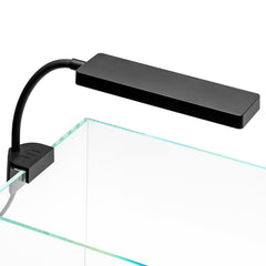 Ultum Refugium Light clip-on mount enables flexible nano reef positioning for Chaeto growth.