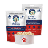 Under the Weather bland diet 6oz pack on pantry shelf for gentle digestion support.