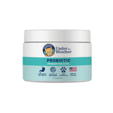 Under the Weather Pet Probiotics bottle promotes feline digestion support.