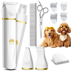 Unibono dog grooming kit paw trimmer enables precise paw trim at home for comfortable grooming