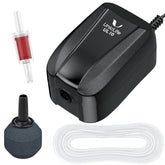 Uniclife Pawfly air pump compact design for reliable small-tank aeration.