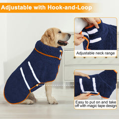 Unicorn Catcher Dog Bathrobe machine-washable fabric stays soft after washing.