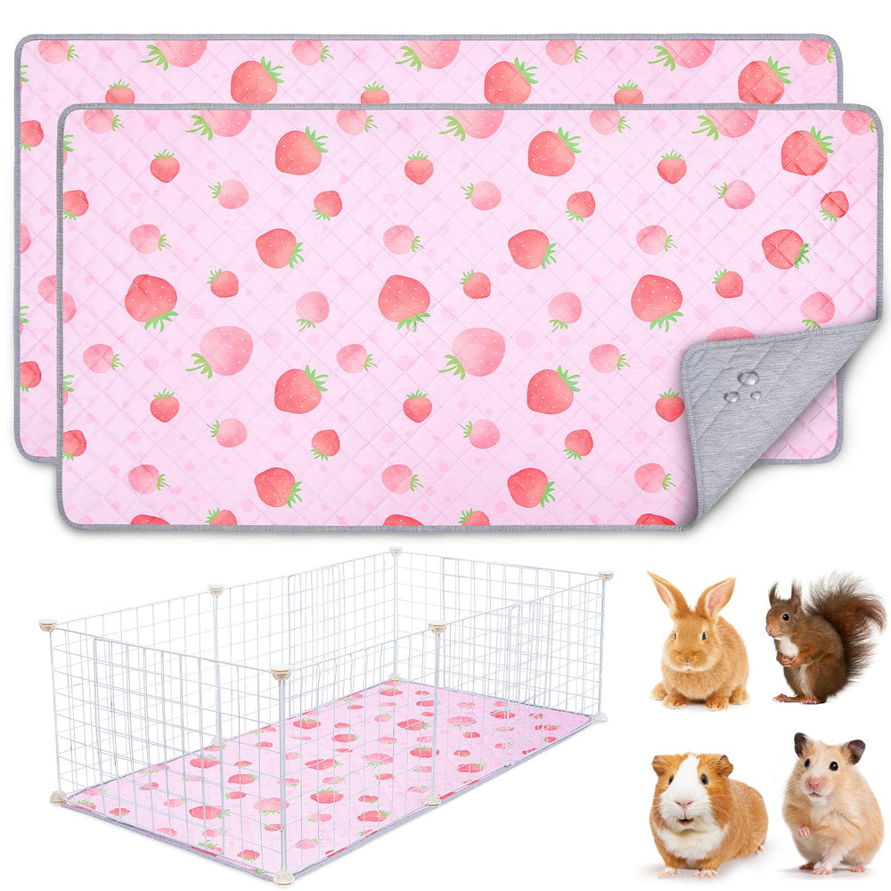 Unicorn Catcher guinea pig bedding two mats keep cages tidy and reusable.