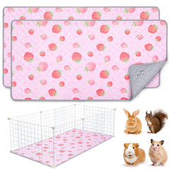 Unicorn Catcher guinea pig bedding two mats keep cages tidy and reusable.