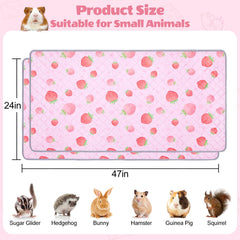 Unicorn Catcher guinea pig bedding watertight bottom prevents urine seepage.