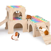 Unicorn Catcher Guinea Pig Hideout assembled style offers versatile play habitats.