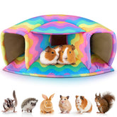 Unicorn Catcher guinea pig hideout exterior view highlights plush comfort and cozy warmth