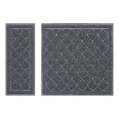 Unipaws litter trapping mat front view reduces tracked litter