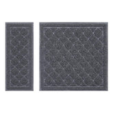 Unipaws cat litter trapping mat top view highlights dense coils that trap litter effectively