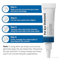 Unipomme eye ointment multi-species use highlights broad animal compatibility