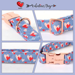Unique Style Paws soft cotton collar with skin-friendly feel
