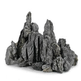 Unocho Seiryu rock aquarium stones side view highlighting natural texture for dramatic aquascapes