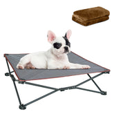 unp Camping Dog Bed Pop Up folded for portable travel